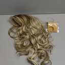 SAPPHIREWIGS Blonde Synthetic Lace Front Wig Ash Blonde Highlight 134 Loose Body Wave Wig Glueless Lace front Wigs for Women Pre Plucked Hairline Heat Resistant Wig for Daily Party Wigs 26inch