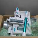 Tikom V500 Cordless Vacuum Cleaner for Home, 40000Pa/450W Stick Vacuum with LED Touch Screen, Charging Wall Dock, Anti-Tangle, Lightweight Handheld Vacuum for Pet Hair, Hard Floor, Carpet, Blue