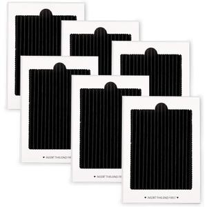 Refrigerator Air Filter Replacement 6 Pack - Carbon Activated Filter Compatible with Frigidaire & Electrolux Pure Air Ultra Reduce Odors for EAFCBF, PAULTRA, RAF1150 242061001,242047801, 242047804
