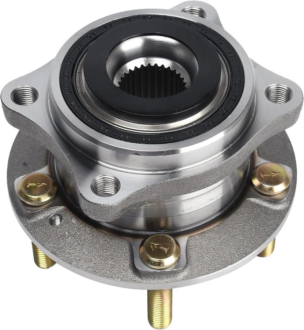 KUSATEC 513266 Front/Rear Wheel Bearing and Hub Assembly Compatible with 2007-2018 Hyundai Santa Fe,2007-2012 Veracruz,2011-2015 Kia Sorento, 5 Lug Bolts without ABS