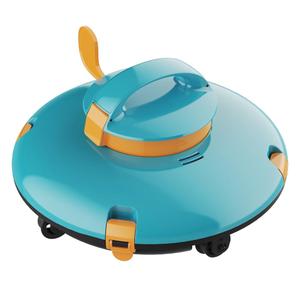LVKE L1 Cordless Robotic Pool Cleaner, Ideal for Above Ground Flat Pools up to 38 Feet, Green