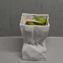 Vase for Flowers Paper Bag Ceramic Beautiful White Ceramic for Home Modern Decorative Minimalism Decorative