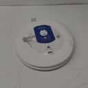 Mayfair Cameron White Toilet Seat, Non Slip Heavy Duty Wood, Easy Clean, Round