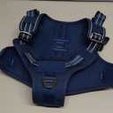 rabbitgoo Tactical Dog Harness for Large Dogs, No Pull Military Service Vest with Handle & Molle, Easy Control for Training Walking, Adjustable Reflective Straps, Blue, XL