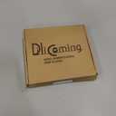 DiliComing Velvet Ornaments Christmas Tree Bows - 6 Pcs Brown Christmas Bows for Gift Wrapping Crafts 15 x 23 Inch Crafts Holiday Decor for Tree Garland Topper Wedding Party Home Decorations Indoor