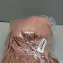 StangH Dusty Rose Pink Curtains Velvet Curtains for Bedroom 84 inches Long, Back Tab Thermal Insulated Room Darkening Window Drapes for Living Room, Nursery Kids Decor, W52 x L84, 2 Panels