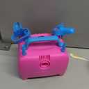 OWill Balloon Pump Electric, Balloon Inflator Electric Air Pump, Portable Dual Nozzle Balloons Air Pump Electric 600W Blow Machine for Party Decoration (Pink)