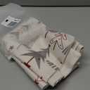 GOLIANDA Christmas Pillow Covers - 20x20 Set of 2 Linen Pillowcase Geometric Colorful Christmas Tree Throw Pillows Winter Farmhouse Holiday Decor Cushion Covers for Couch & Sofa