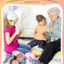 Katech Beginner Knitting Kit for Adults, 4 Pcs Socks Yarn Knitting Kit with Step by Step Instruction and 4 Knitting Needles, Knitting Starter Kit for Learn to Knit Craft Kits Gift