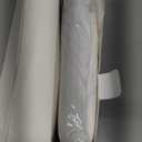 FreshCulture Elastic Wrap Around Bed Skirt - Easy Fit with 22-Inch Tailored Drop, Hotel Quality Dust Ruffle for Full Size Bed (White)