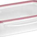 Sterilite 4 Pack Food Storage Container, Ultra-Seal Airtight Snapware with Lids, 16 Cup