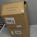 Darkaway Large Outdoor Post Lights Lamp Post Light Fixture, 17inch Waterproof Aluminum Post Lamp with Glass, Fence Deck Lighting for Garden, Patio, Pathway (LargeBlack)