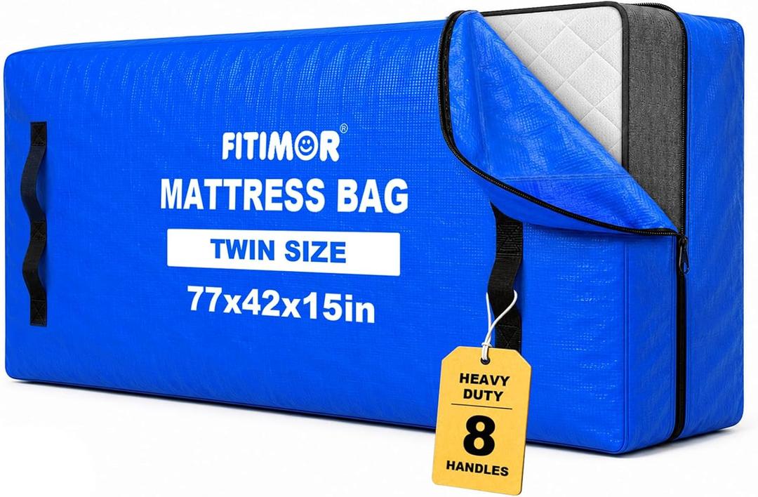 Mattress Bags for Moving, Mattress Cover Storage Bag, Twin XL