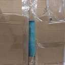 3 Inch Mattress Topper Queen, Gel Memory Foam Infused Bed Toppers, Ventilated Soft Mattress Pads for Pressure Relief, CertiPUR-US Certified, Blue (Blue and White)