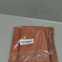 Foindtower Set of 2 Decorative Linen Check Throw Pillow Covers Neutral Farmhouse Vintage Cushion Covers Modern Boho Home Decor for Sofa Chair Couch Bedroom Living Room,1818 Inch,Orange (Autumnal)