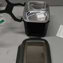 Cordless Electric Lunch Box, 1.2L Self Heating Lunch Box Battery Powered with Automatic Heating, BPA Free, Meal Prep Friendly (Black)