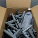 65 x 50 Inch Baby Playpen with Mat, Playpen for Babies and Toddlers, Baby Play Pen Playard for Indoor & Outdoor Active Center Game Fence, Skin-Friendly Fabric and Soft Breathable Mesh, Grey