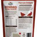 Manna Pro Harvest Delight Poultry Treat, Whole Grain & Seed Mix with Fruits & Vegetables, 14% Protein Snack for Chickens, Ducks & Mixed Flocks, 2.25 lb (EXP 10/01/26)