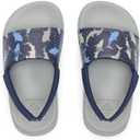 REEF unisex-child Little One Slide (3 Toddler, Navy Shark)