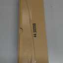 Gold Curtain Rods for Windows 48 to 84 Inch, Wrap Around Long Heavy Duty Blackout Window Treatment Rods, 1'' Adjustable Curved Drapery Rod for Indoor Outdoor, All Metal, Aluminium Bracket