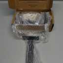 Heavy Duty Floating Shelf Bracket (6 inch-6 Pack) with (1/4-Thick) Metal Black, Holds 160+lb, Powder Coated, Complete Mounting Hardware, Easy Install