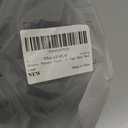 Milumia Women's Floral Embroidery Puff Long Sleeve Blouse Boho Button Front V Neck Shirt Tops (L)