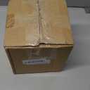 5.9" Capiz Shell Tissue Box Cover for Kleenex and More, Square Decorative Holder with Bottom Slider, Handmade Bathroom Accessory Coastal Dcor (Natural)