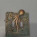 Top Brass Large Octopus/Kraken Electrical Cover Wall Plate Bronze/Verdigris Finish - Single Switch, Double, Rocker, Outlet (Double Switch)