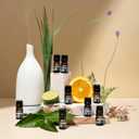 Cliganic Organic Sweet Orange Essential Oil, 4oz - 100% Pure Natural for Aromatherapy Diffuser | Non-GMO Verified