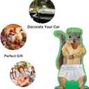 RONIAVL Squirrel in Underpants Deluxe Air Freshener (2Pcs)