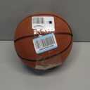 Quiet Basketball for Indoor, Soundless Dribbling Training Ball with Low 2 Decibels Noise, PU Foam Basketball No.5 No.7 for Kids Children's Day & Home Practice (Medium, Orange)