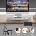 arm Rest for Desk Adjustable Arm Rest Support for arm Support for Computer Desk Ergonomic Desk Extender Rotating Mouse Pad Holder for Table Office Chair Desk
