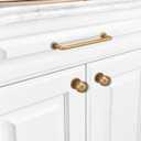 10 Pack 5 inch(128mm) Antique Brass Kitchen Cabinet Handles Cabinet Pulls Vintage Drawer Pulls Aged Gold Bronze Kitchen Cabinet Hardware Dresser Handles