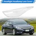 ACROPIX Headlight Lens Cover Headlight Headlamp Lense Clear Lens Cover for Hyundai Elantra 2011-2016 Clear PC 1 Pcs Front Left Car