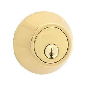 ATLAS - EASY INSTALLATION - DEADBOLT - NEW - BRASS - SINGLE CYLINDER