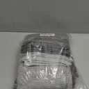 Premium Kitchen Towels (20”x 28”, 4 Pack) | Large Cotton Dish Towels | Flat & Terry Highly Absorbent Kitchen Linen Set with Hanging Loop | Gray