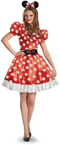 Plus Size Red Minnie Classic Costume L