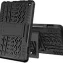 ROISKIN for Flre 7 Tablet Case 12thGeneration 2022 Release with Kickstand for Kids (Black)