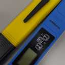 VIVOSUN Digital pH and TDS Meter Kits, 0.01pH High Accuracy Pen Type pH Meter  2% Readout Accuracy 3-in-1 TDS EC Temperature Meter for Hydroponics, Pool and Aquarium, Yellow Blue, UL Certified