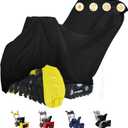 Oslimea Outdoors Snow Blower Cover - 600D Heavy Duty Polyester, Waterproof, UV Protection, Universal Size for Most Electric Two Stage Snow Blowers 47" L x 31" W x 37" H