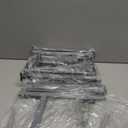 Sakugi Over The Sink Dish Drying Rack - Adjustable 2 Tier Large Capacity Stainless Steel Drainer with Cutlery & Utensil Holders, Kitchen Storage & Organization, 30"-33.9" L x 11" W x 21.5" H, Gray (Standard - 3 Baskets)