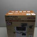 AIRMSEN Espresso Machine with Grinder, 20 Bar, Milk Frothing Steam Wand