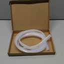 uxcell Shower Door Side Seal, U-Type Shower Door Sweep for 1/2" Glass 86.5" Long Silicone Frameless Glass Door Seal Strip, Stop Shower Leaks, Clear