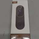 Orbitell Wireless Wi-Fi Video Doorbell Camera with Two Way Audio, AI Motion Detection, Night Vision and Cloud Storage, 2.4G Wi-Fi only (Brown)