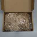 WILLBOND 30 Pcs Natural Knot Burlap Bows for Wreath, Tree, Farmhouse, Holiday Decor - Classic Style