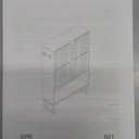 Fluted Shoe Storage Cabinet, Narrow Hidden Shoe Rack Cabinet with Metal Legs, Narrow Shoe Organizer, 2 Flip Drawers, for Entryway, Hallway, Living Room, Walnut