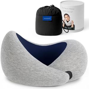 Ostrichpillow Go Neck Pillow, Travel Pillows for Airplanes, Premium Memory Foam Travel Pillow, 360º Ergonomic Design, Asymmetrical Sides, Travel Bag Included, Washable Modal Cover Ostrichpillow Go Neck Pillow, Travel Pillows for Airplanes, Premium Memory Foam Travel Pillow, 360º Ergonomic Design, Asymmetrical Sides, Travel Bag Included, Washable Modal Cover