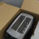 Toastmaster 2-Slice Cool Touch Toaster, black with stainless accent