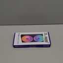 NZXT F240 RGB Core - 240mm Single-Frame Fan Unit with 2 x 120mm RGB Fans - Speed & Lighting Control - High Static Pressure & Airflow - Fluid Dynamic Bearings - 8 aRGB LEDs Per Fan - Black