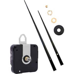 High Torque Clock Movement Mechanism with 17.7 Inch Extra Large Hands  Long Shaft Quartz Motor Replacement Kit for 36" to 50" Oversized Wall Clocks, DIY Battery-Operated Repair Parts